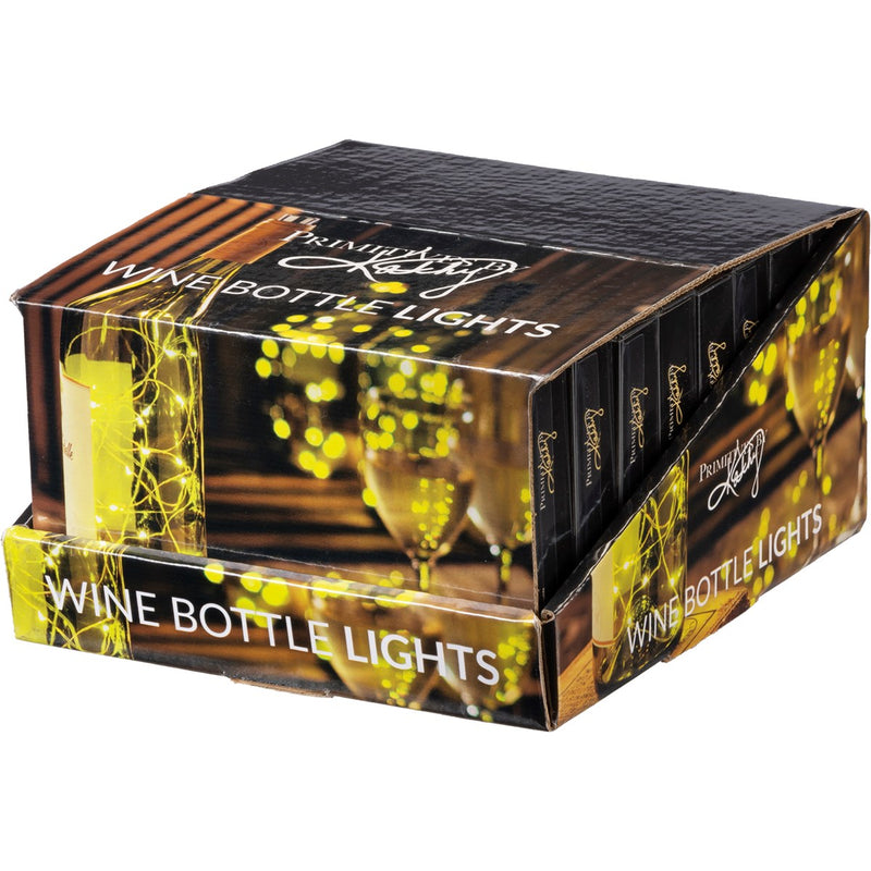 Wine Bottle Light Display