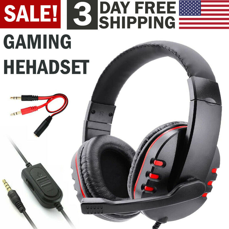 Headphones Pro Gamer Headset For PS4 PlayStation 4 PC Computer