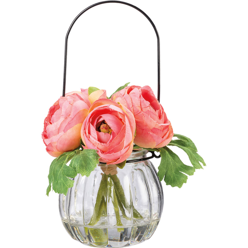 Vase - Pink Ranunculus