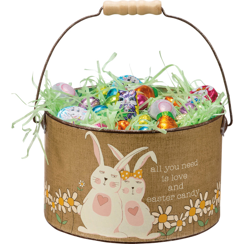 Bucket - All You Need Is Love And Easter Candy