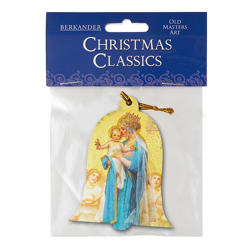 Madonna and Child by Enric M. Vidal Christmas Ornament