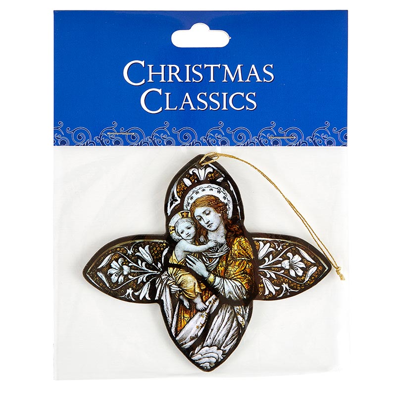 Madonna And Child Christmas Ornaments