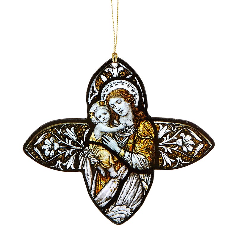 Madonna And Child Christmas Ornaments