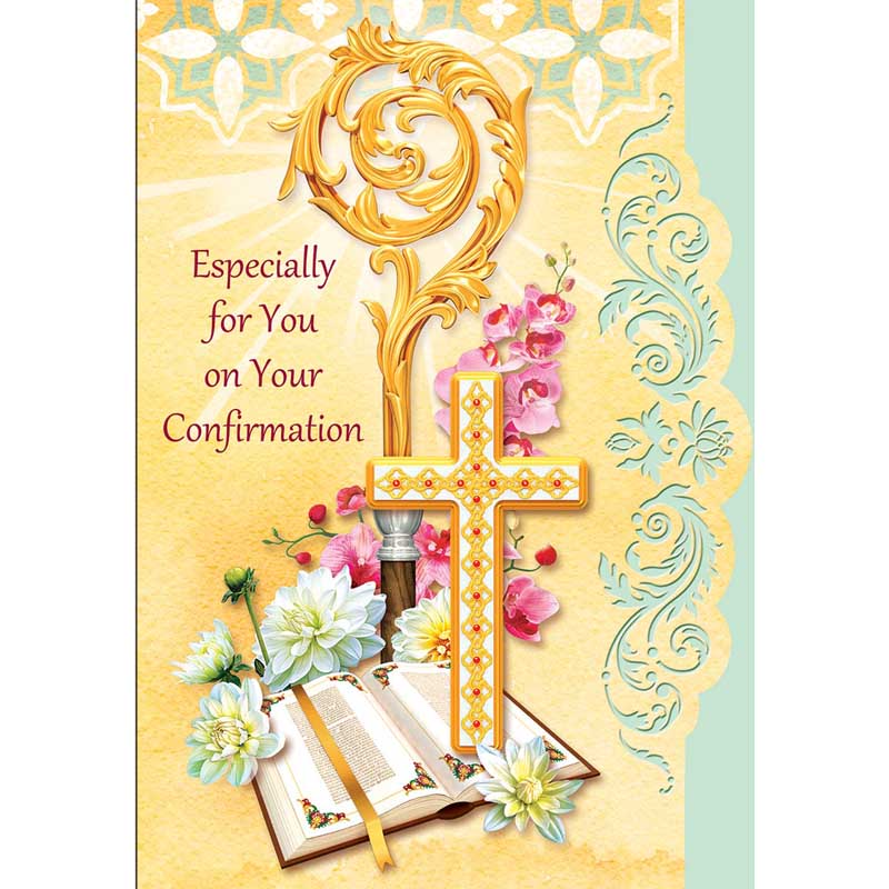 Especially for You on Your Confirmation - General Confirmation Card