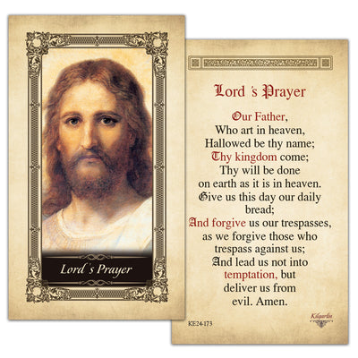 Lord's Prayer Kilgarlin Laminated Prayer Card