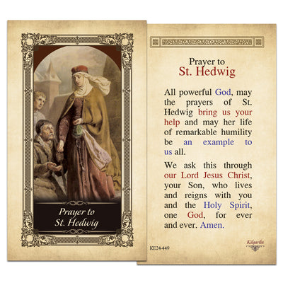 St. Hedwig Prayer Card