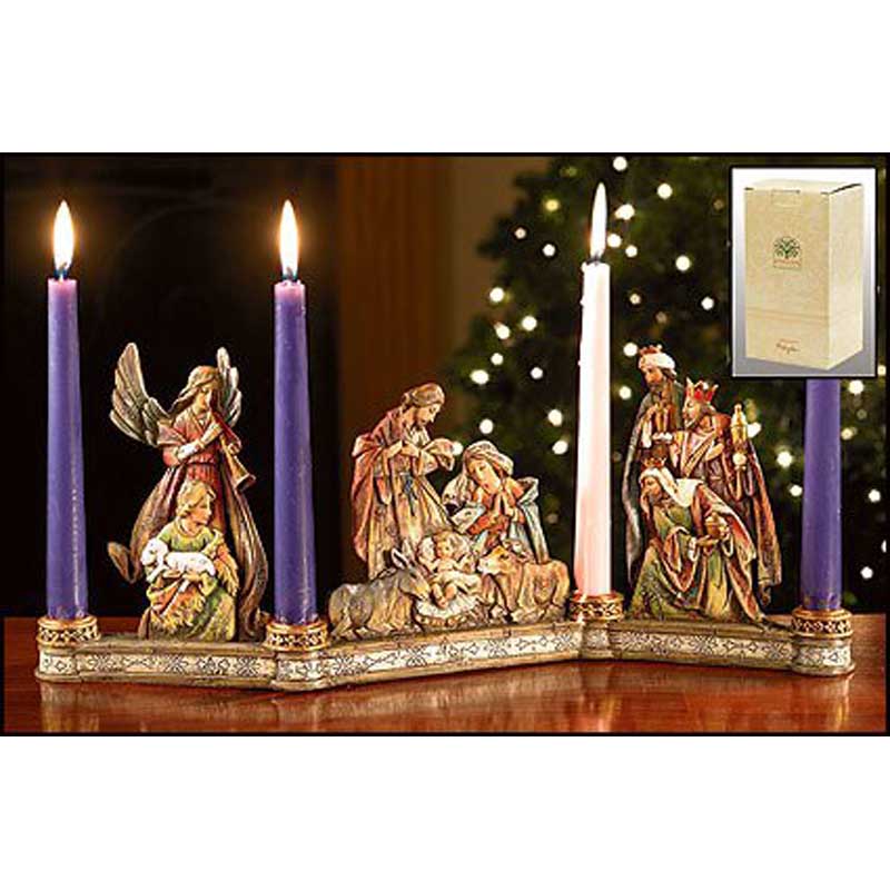 Nativity Candleholder