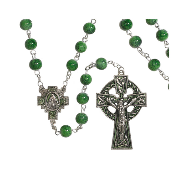 Irish Marble Rosary Set (7mm)