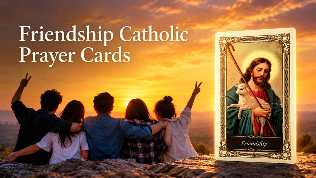 Where Can You Buy Friendship Catholic Prayer Cards as Meaningful Christian Gifts?