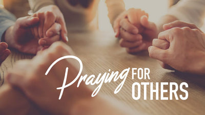 Praying for Others with Prayer Cards