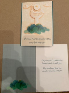 First Communion Cards