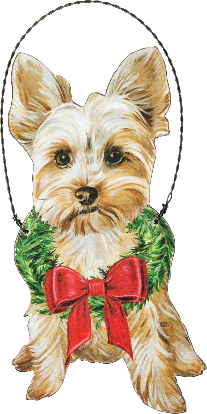 Christmas Yorkie Ornament(Pack of 6)