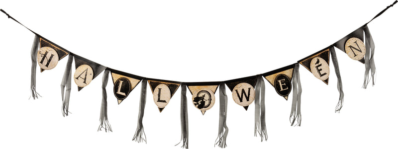 Halloween Pennant Banner  (Pack of 4)