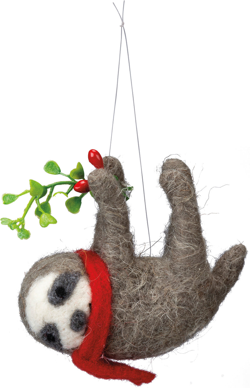 Christmas Sloth Critter (PACK OF 4)