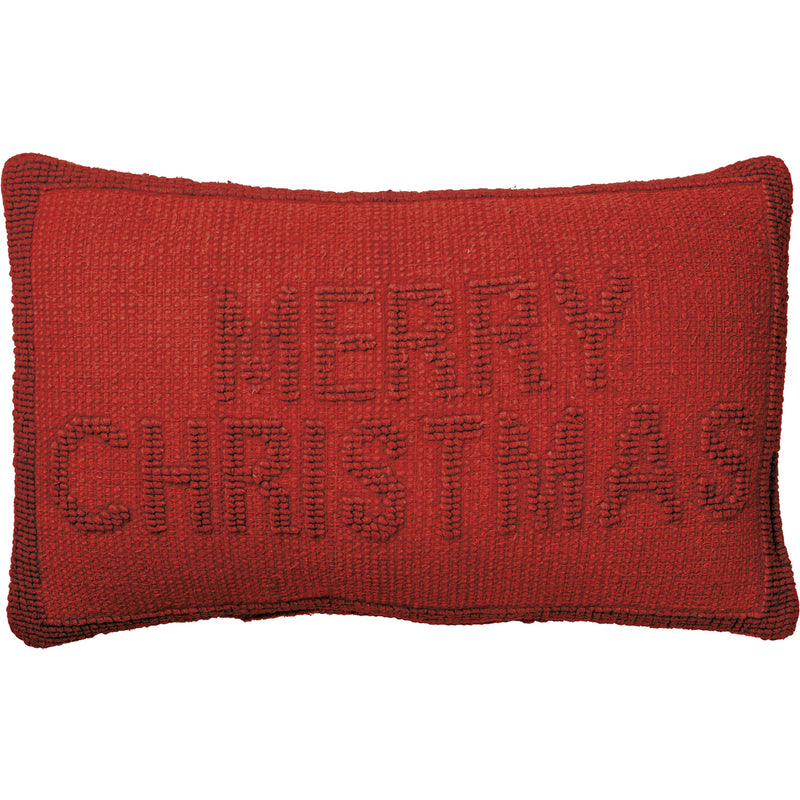 Merry Christmas Knobby Pillow(PACK OF 2)