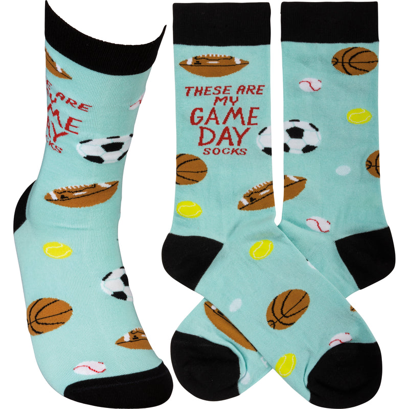 These Are My Game Day Socks  (4 PAIR)