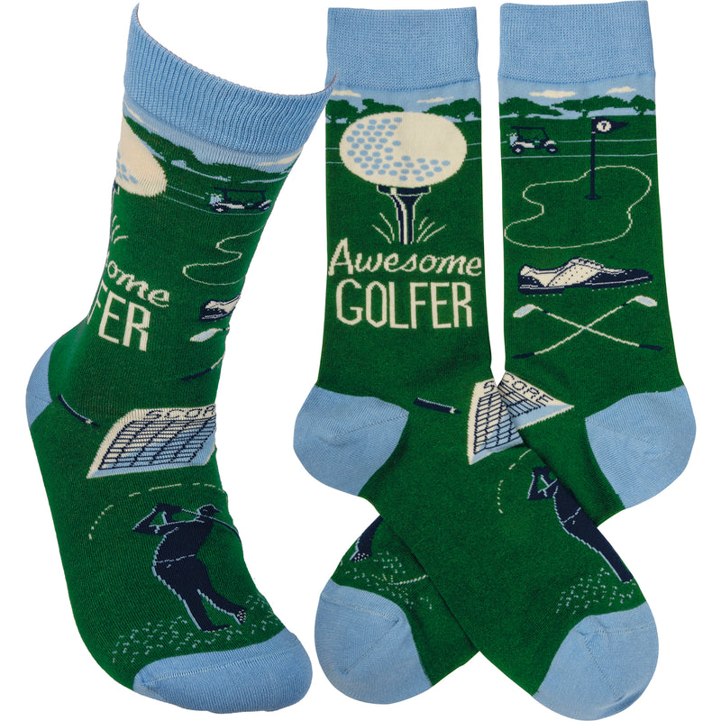 Awesome Golfer Socks  (4 PAIR)