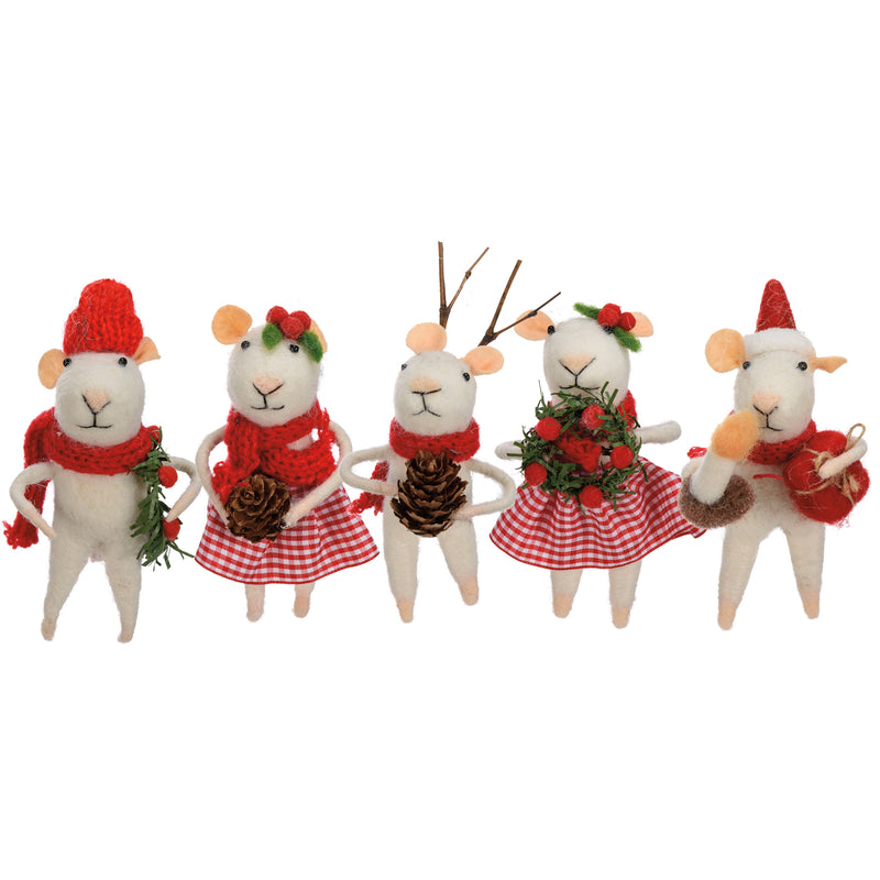 Christmas Mice Critter Set (4 ST5)