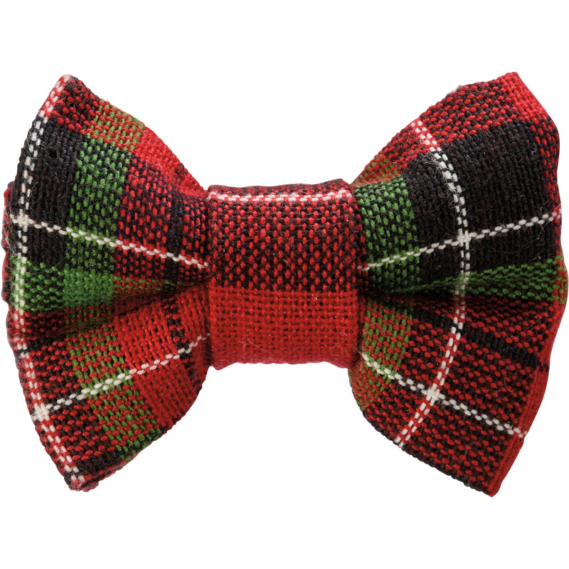 Christmas Plaid Pet Bow Tie Set (4 ST3)