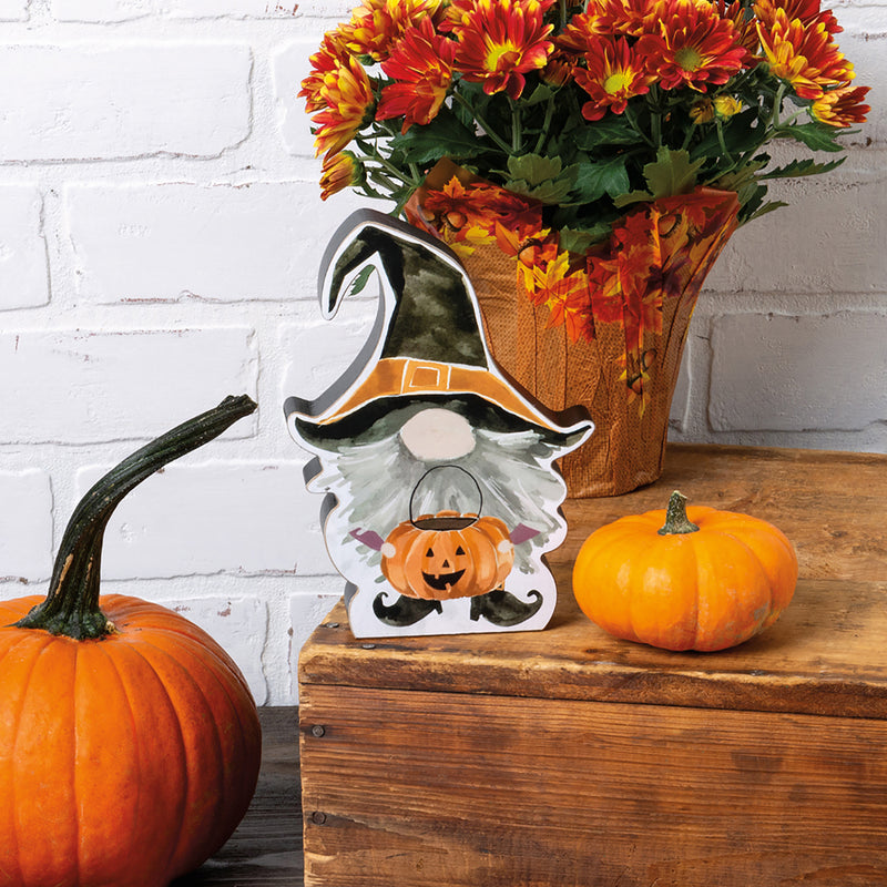 Gnome Trick Or Treater Chunky Sitter  (Pack of 2)