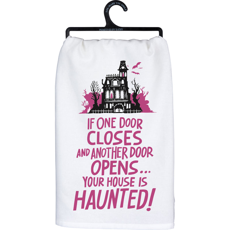 Your House Is Haunted Kitchen Towel  (Pack of 6)