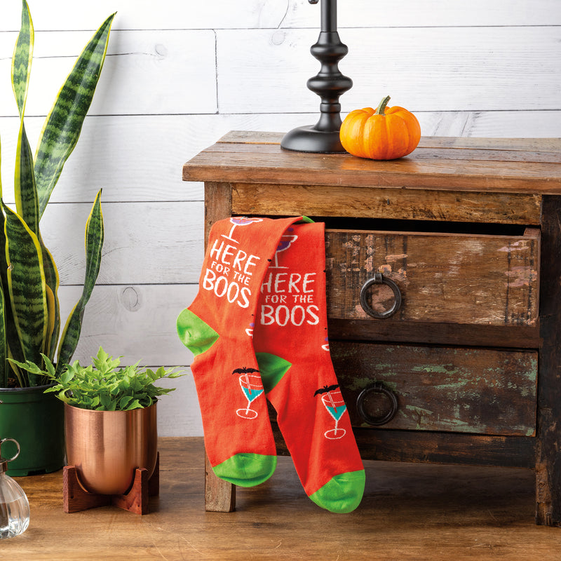 Here For The Boos Socks  (Pack of 4)