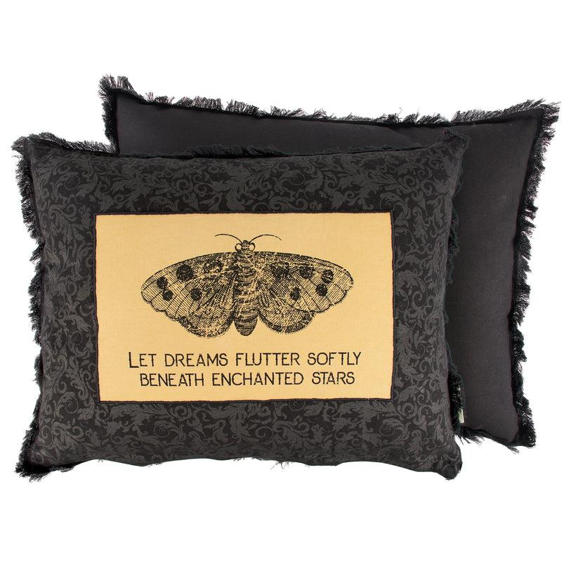 Let Dreams Flutter Softly Pillow  (Pack of 2)