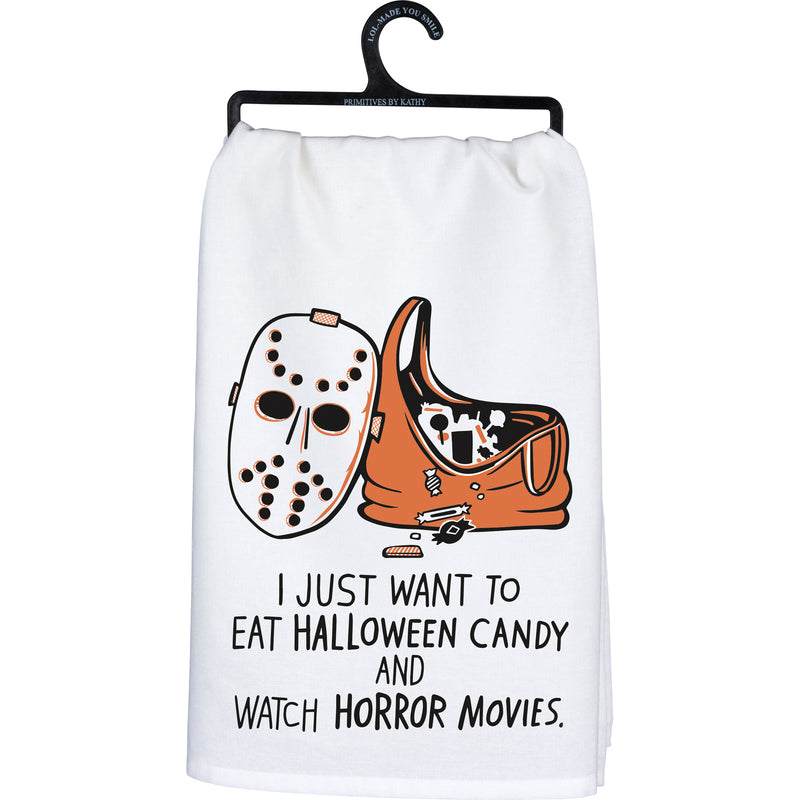 Eat Candy Watch Movies Kitchen Towel  (Pack of 6)
