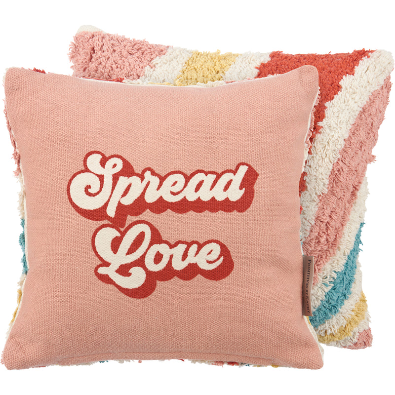 Spread Love Pillow  (Pack of 2)