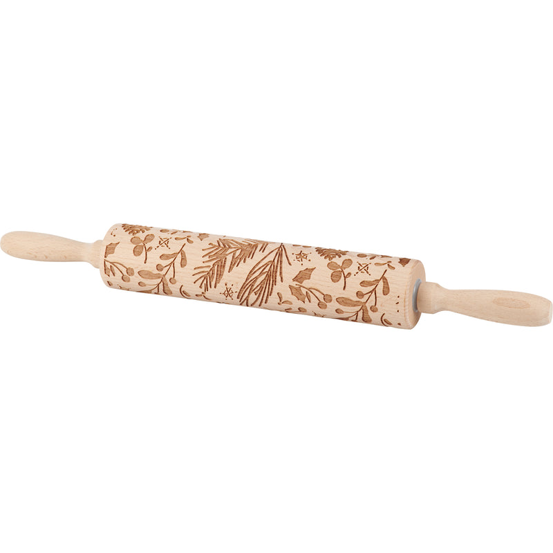 Christmas Greens Large Rolling Pin(PACK OF 2)