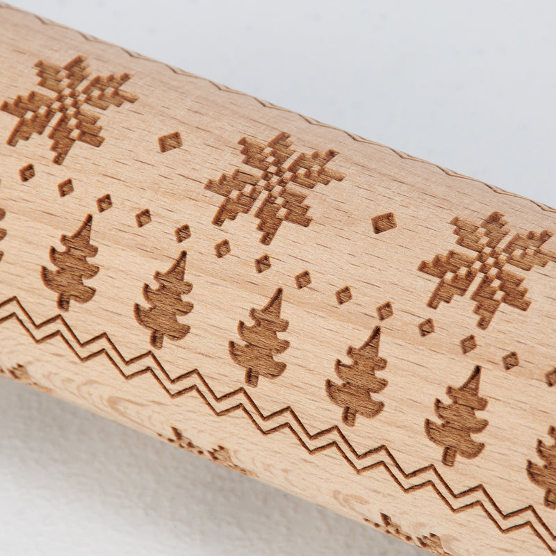 Christmas Small Rolling Pin(PACK OF 2)