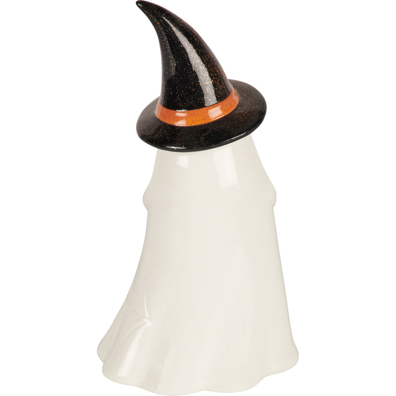 Lighted Boo Ghost Witch Figurine  (Pack of 2)