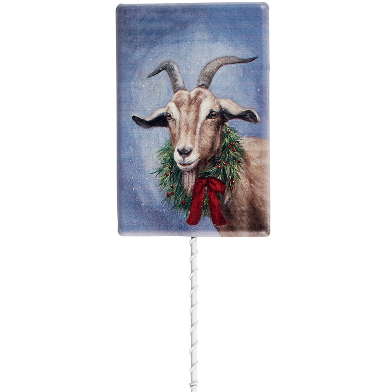 Christmas Goat Garden Pick (PACK OF 4)