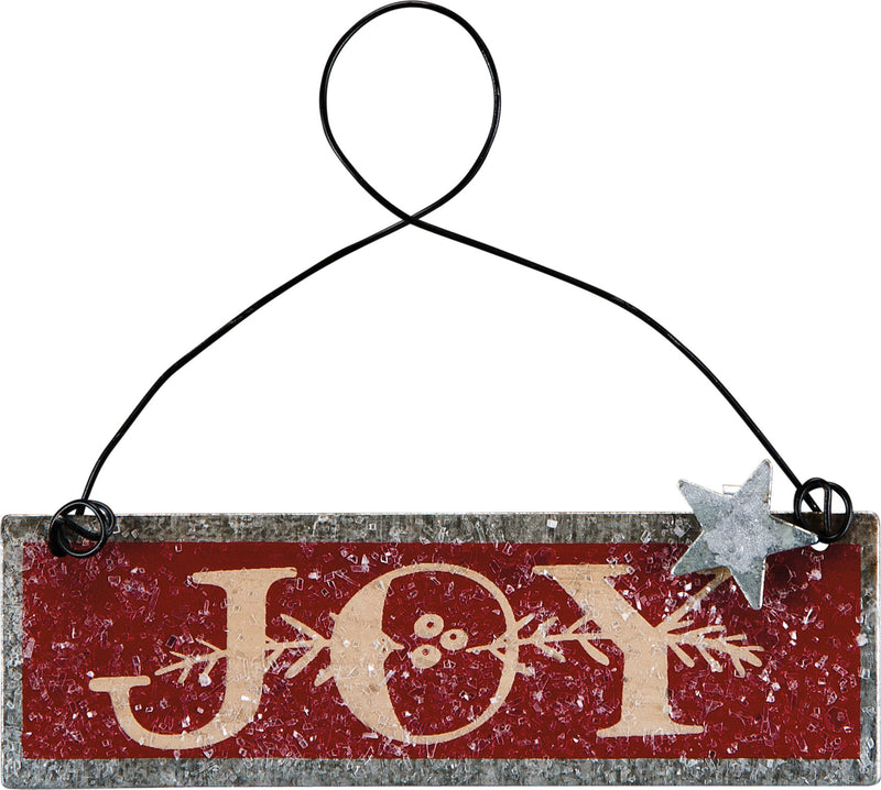 Joy Christmas Ornament (Pack of 12)