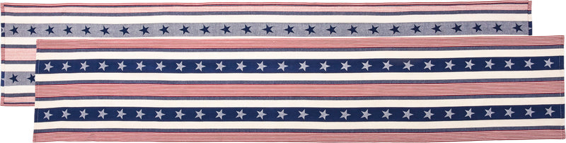Stars And Stripes Table Runner (Pack of 2)