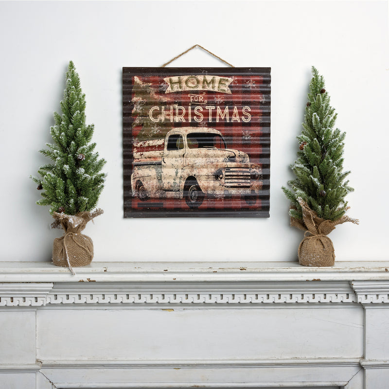 Home For Christmas Wall Decor (Pack of 4)