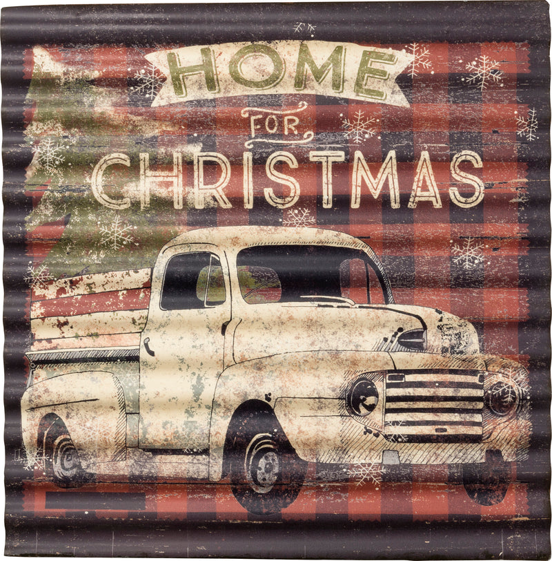 Home For Christmas Wall Decor (Pack of 4)