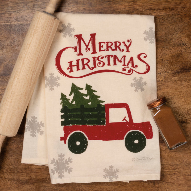 Christmas Truck Kitchen Towel (Pack of 6)