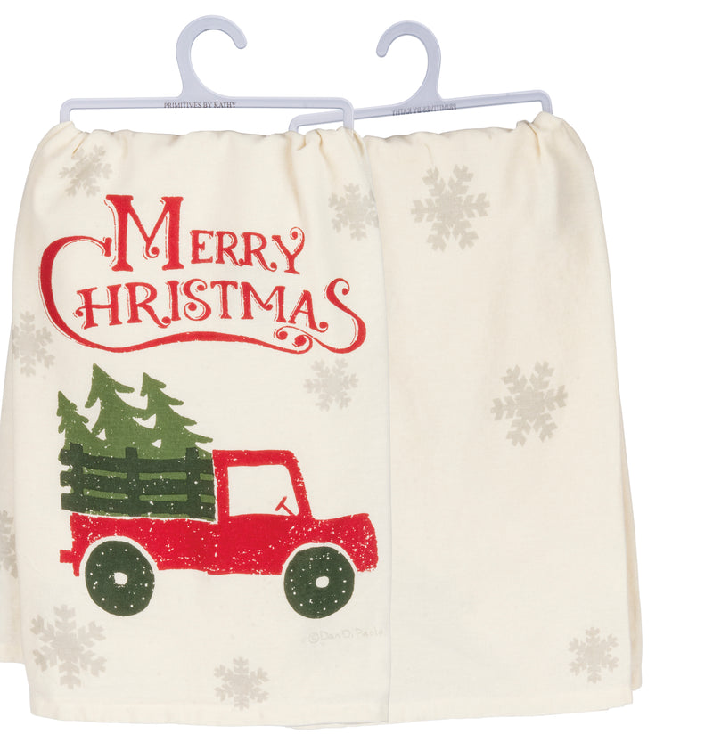 Christmas Truck Kitchen Towel (Pack of 6)