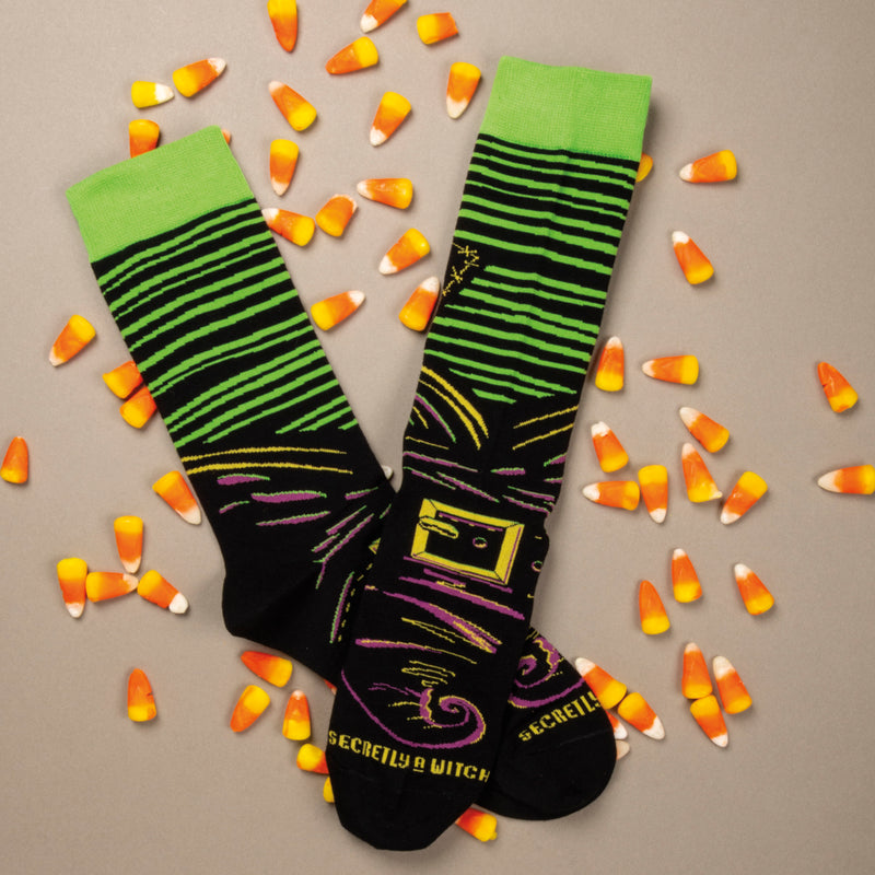 Secretly A Witch Socks  (Pack of 4)