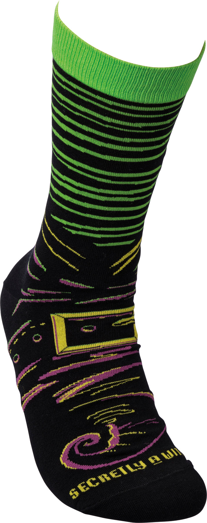 Secretly A Witch Socks  (Pack of 4)