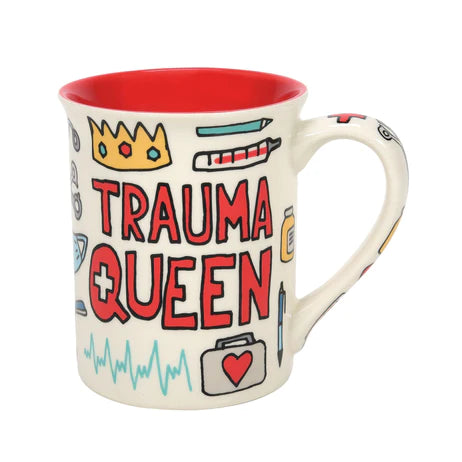 Trauma Queen Mug 16 oz