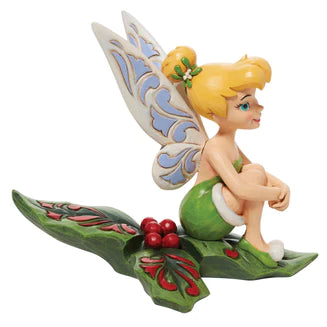 Tinker Bell Sitting on Holly