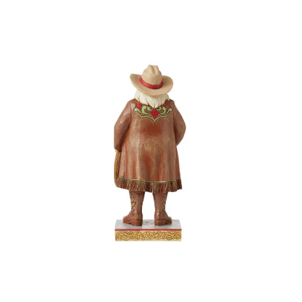 Western Santa Figurine