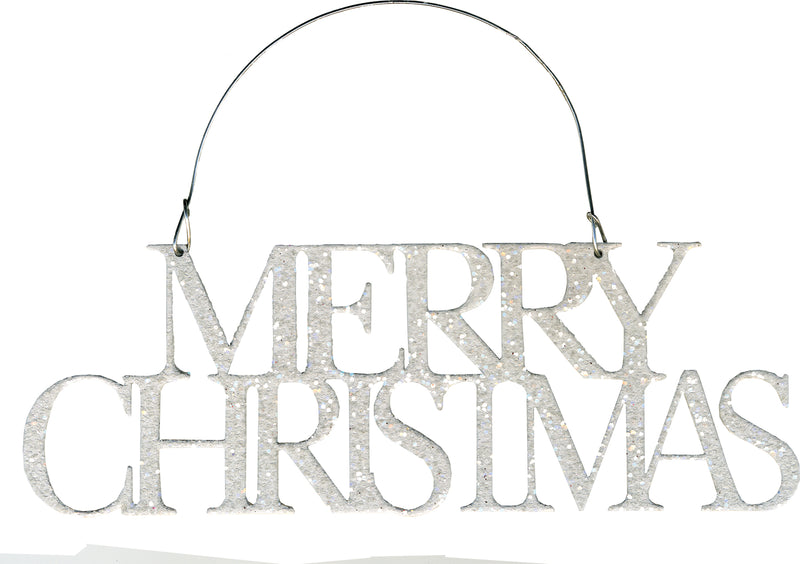 Merry Christmas Word Ornament (PACK OF 12)