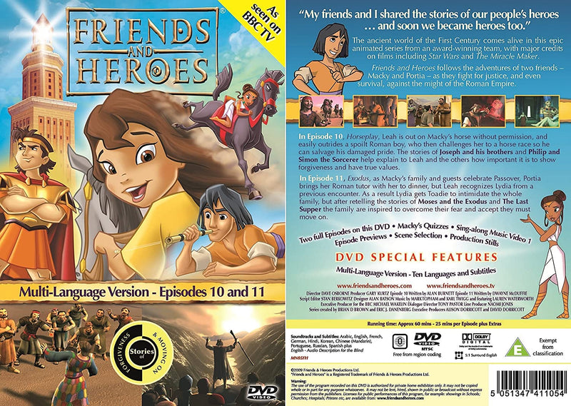 Friends and Heroes Episodes 10 & 11 Multi-Language (DVD)