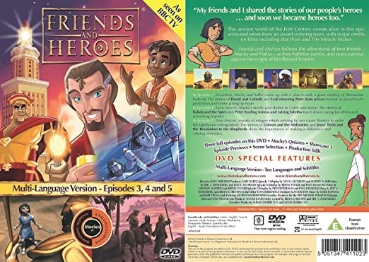 Friends and Heroes Episodes 3, 4 & 5 Multi-Language (DVD)