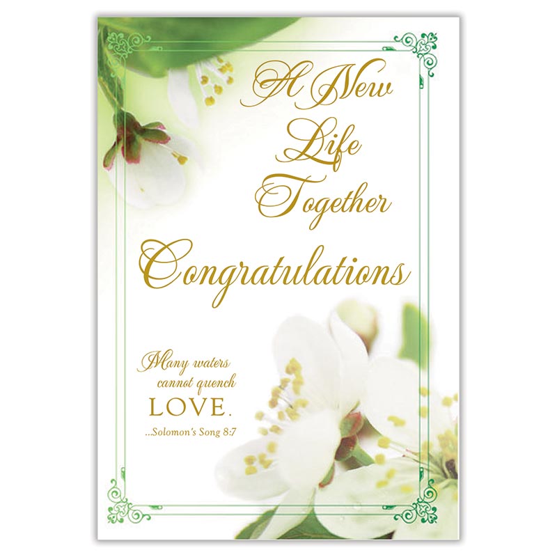 A New Life Together - Wedding Card
