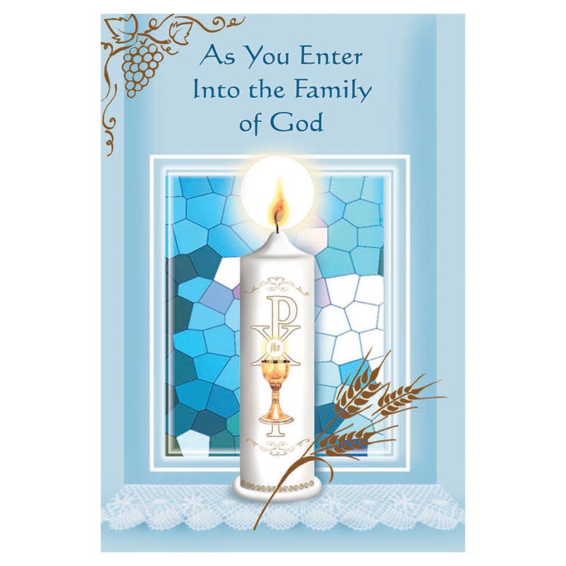 As You Enter Into the Family of God - RCIA Card