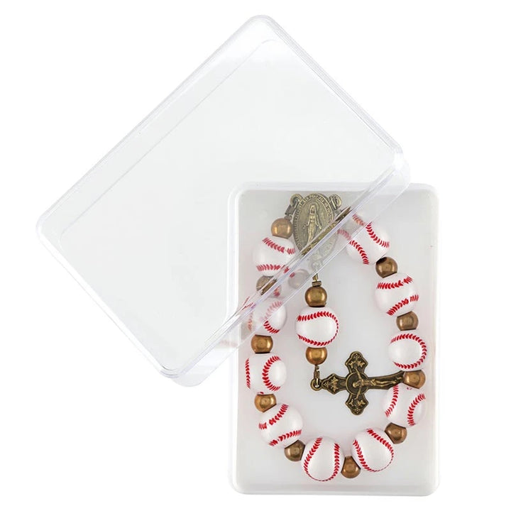 Catholic baseball one-decade rosary from the Game-Day Collection for players, coaches, and game-day prayer.